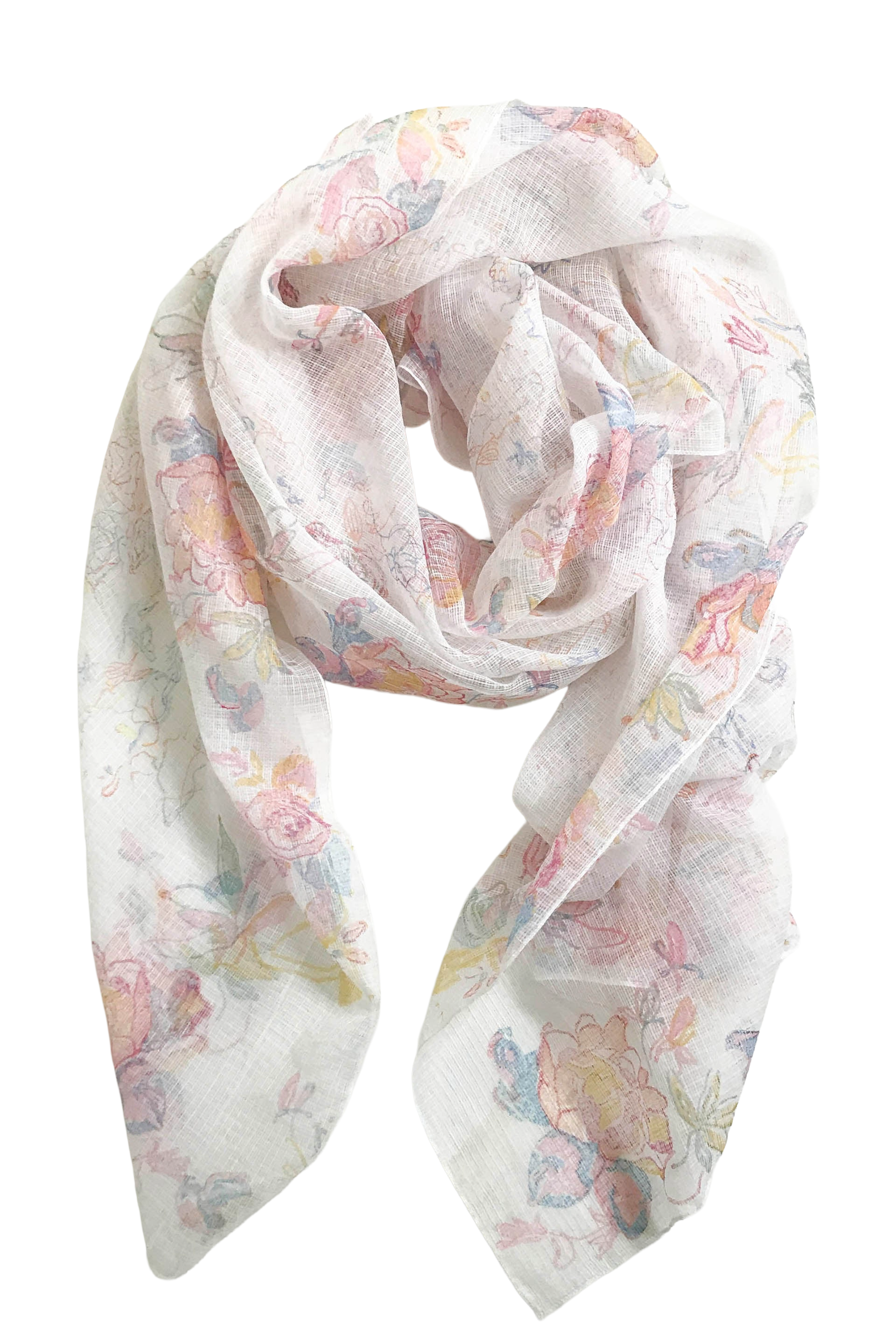 BLOCK-PRINTED COTTON STOLE