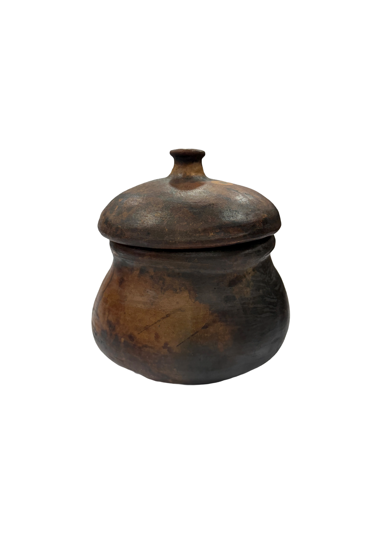 ROUND POT WITH LID- SMALL A