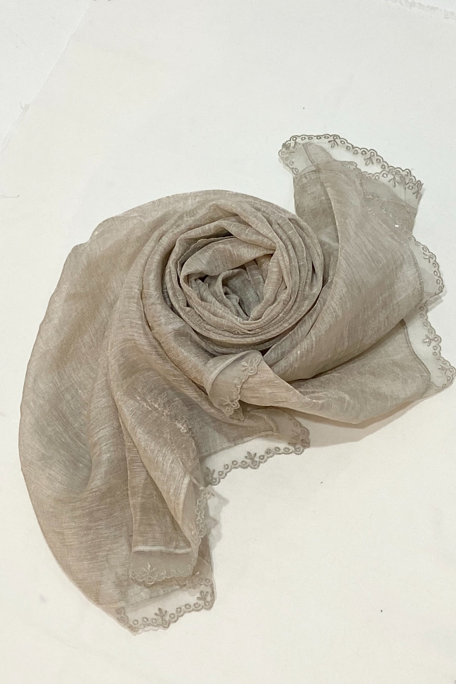 SILVER DUPATTA