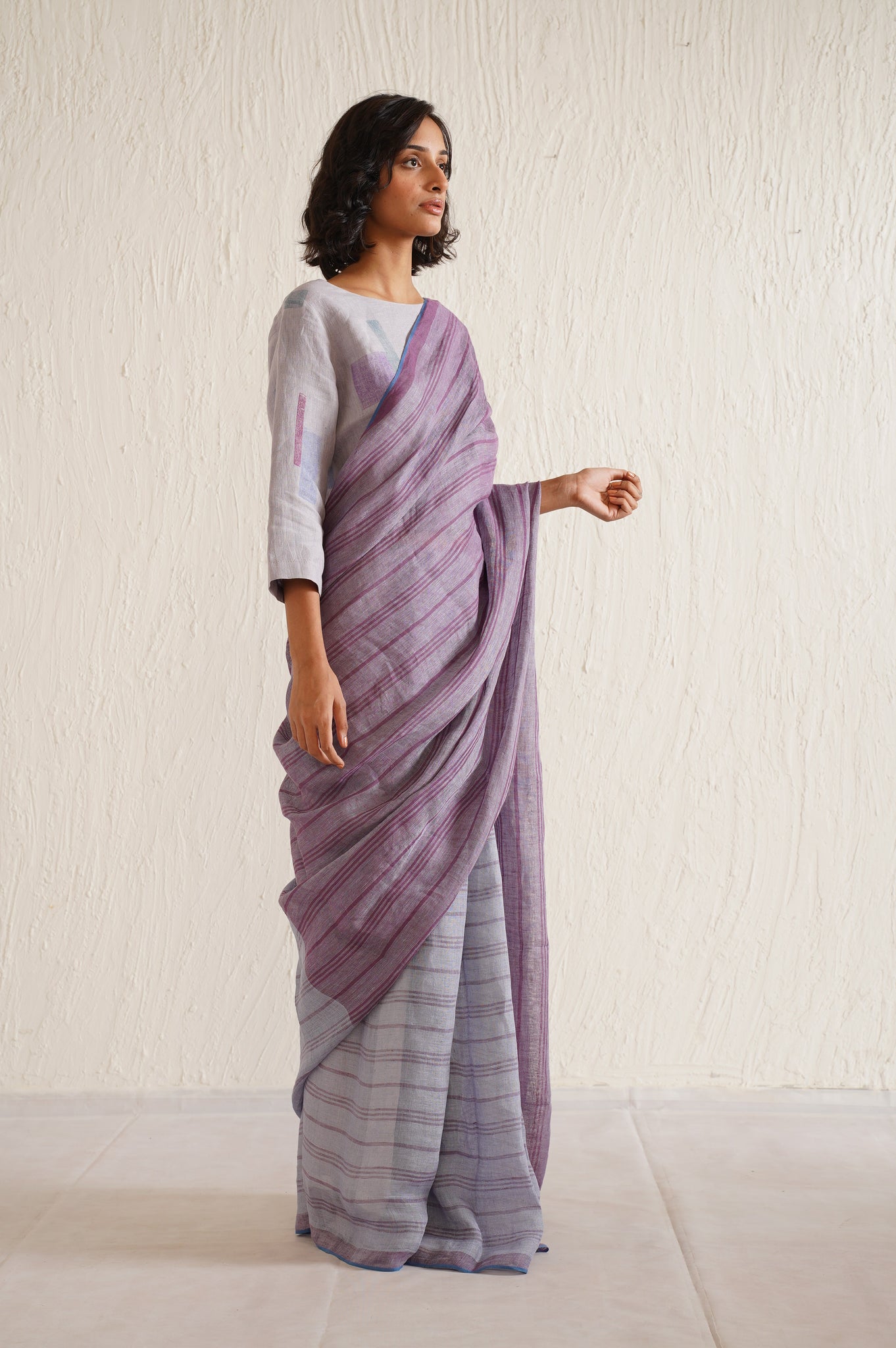 PURPLE SAREE