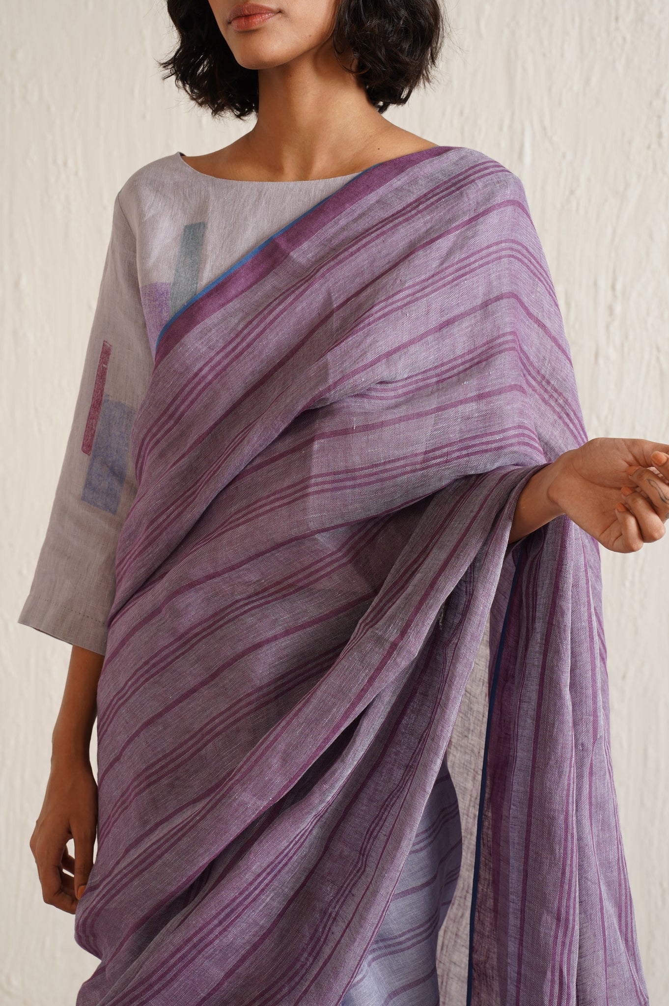 PURPLE SAREE