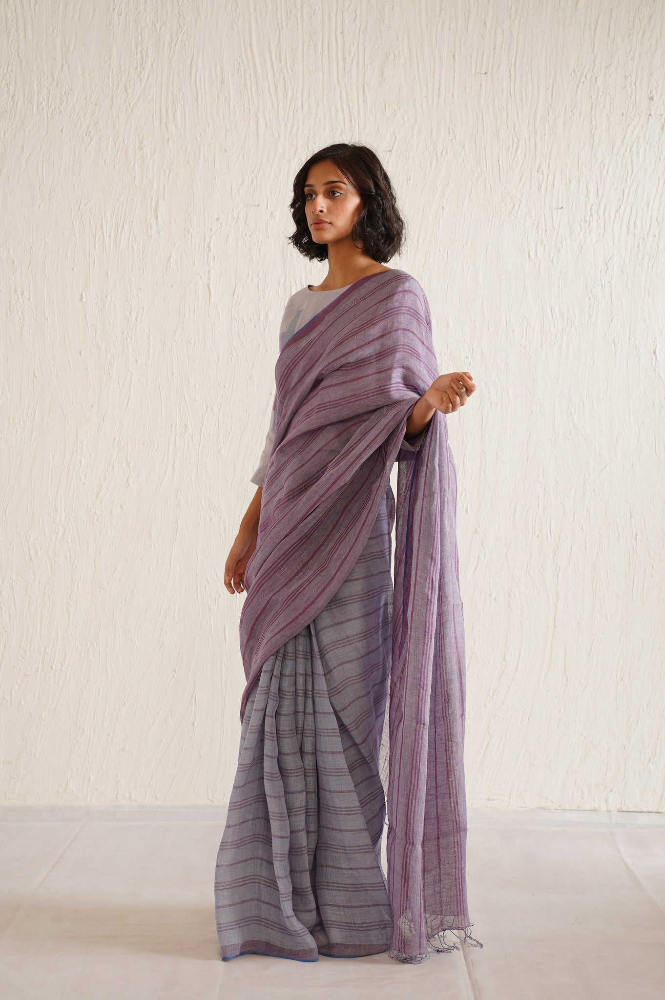 PURPLE SAREE