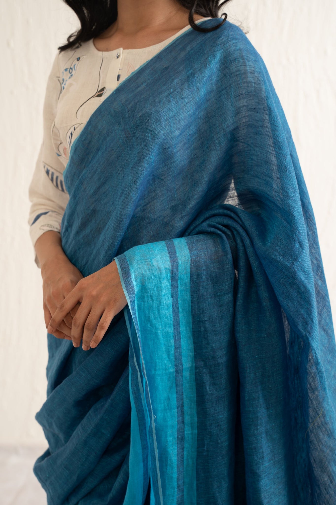 BLUE SAREE